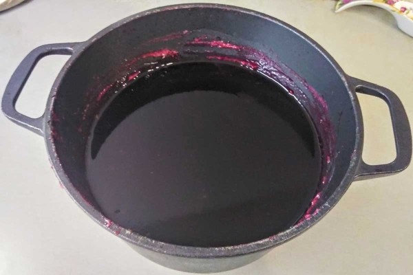 Желе из красной смородины