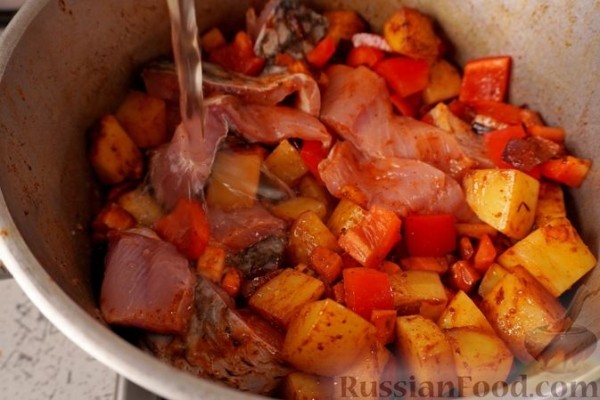 Рыбный гуляш