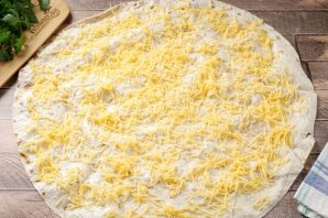 Рулет из лаваша с сыром