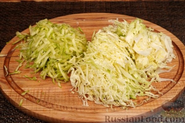 Ленивые голубцы с кабачками