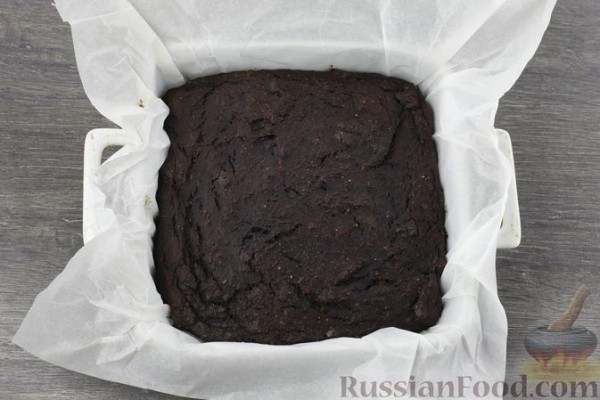 Брауни с кабачком, без муки и сахара