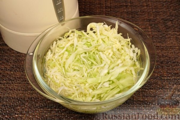 Ленивые голубцы с кабачками