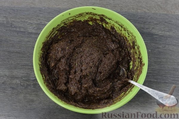 Брауни с кабачком, без муки и сахара