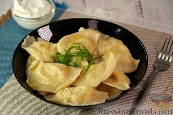 Польские пероги с картофелем и сыром