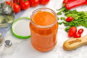 Аджика из помидоров и перца