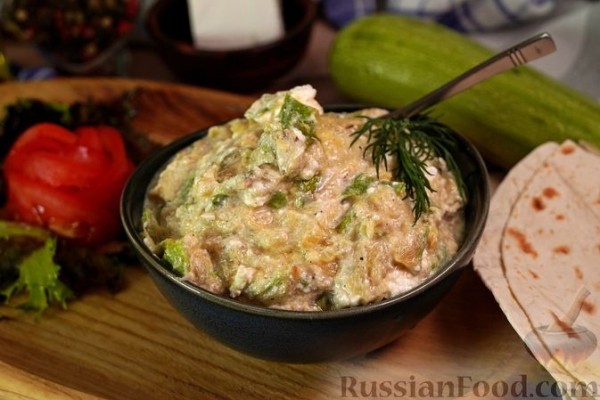 Мезе из кабачков и феты Мезе из кабачков и феты