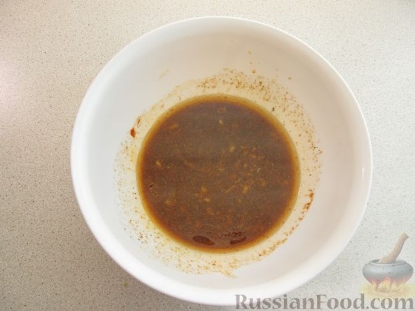Закуска из жареных баклажанов и перца