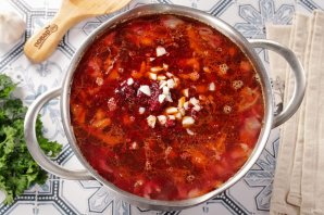 Борщ с картофелем