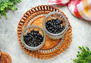 Черника с сахаром на зиму