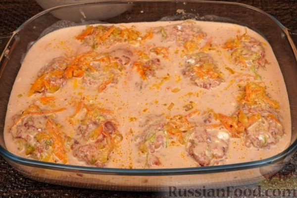 Ленивые голубцы с кабачками