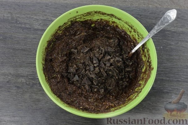 Брауни с кабачком, без муки и сахара