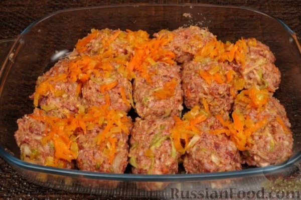 Ленивые голубцы с кабачками