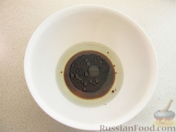 Закуска из жареных баклажанов и перца
