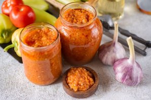 Икра кабачковая через мясорубку