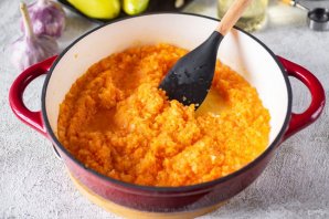Икра кабачковая через мясорубку