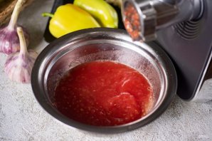 Икра кабачковая через мясорубку