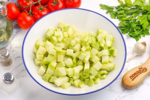 Икра кабачковая на сковороде Икра кабачковая на сковороде