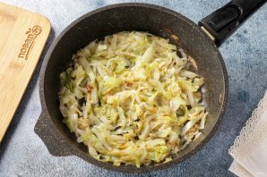 Яичница с капустой