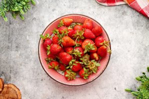 Клубника протертая с сахаром