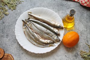 Корюшка на мангале