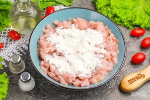 Котлеты с сыром и помидорами