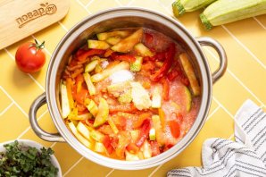 Лечо из кабачков