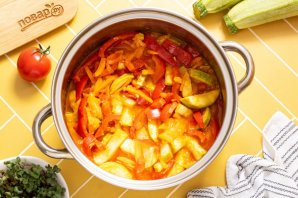 Лечо из кабачков