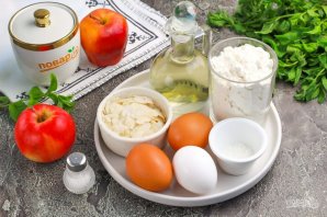 Миндально-яблочный пирог