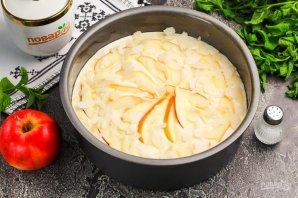 Миндально-яблочный пирог