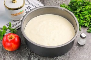 Миндально-яблочный пирог