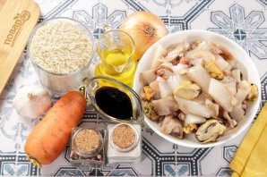 Морепродукты с рисом