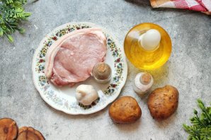 Отбивные с картошкой в духовке