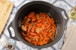 Плов из свинины в казане