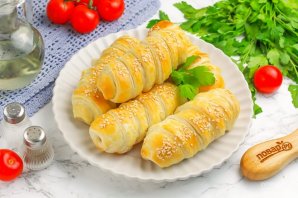 Сосиска в тесте в духовке