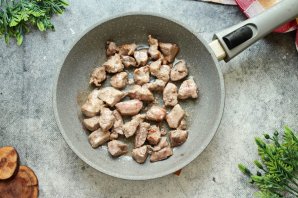 Тушеная капуста с мясом