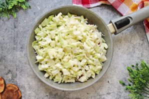 Тушеная капуста с мясом