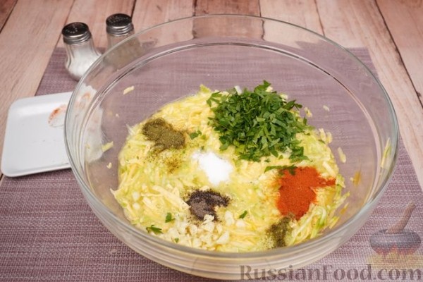 Кабачковая запеканка с сыром