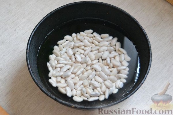 Салат из фасоли и болгарского перца