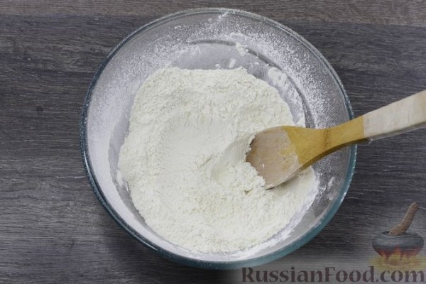 Песочный пирог с голубикой