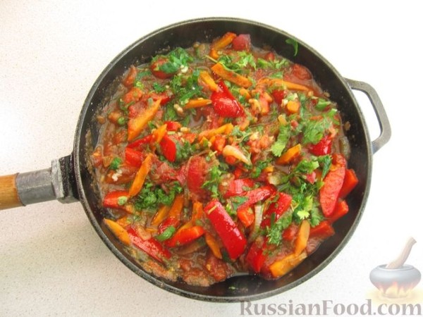 Мясо с баклажанами по-грузински