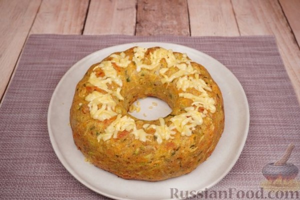 Кабачковая запеканка с сыром