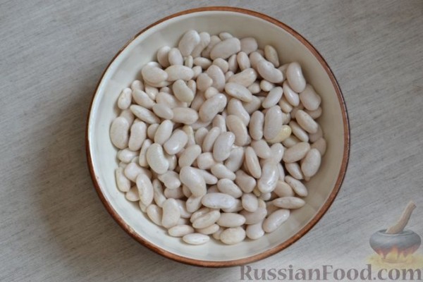 Салат из фасоли и болгарского перца