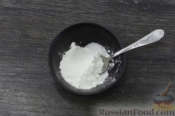 Песочный пирог с голубикой