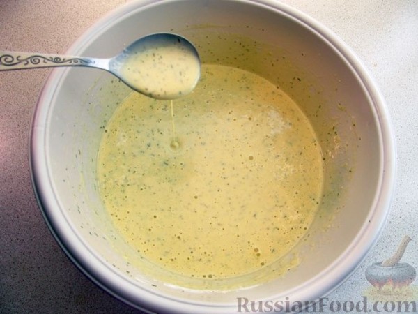 Блинные рулетики с кабачками и сыром (в духовке)