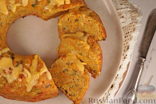 Кабачковая запеканка с сыром