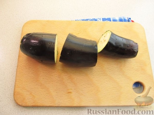 Закуска из жареных баклажанов и перца