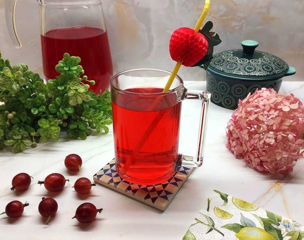 «Мохито» из крыжовника на зиму