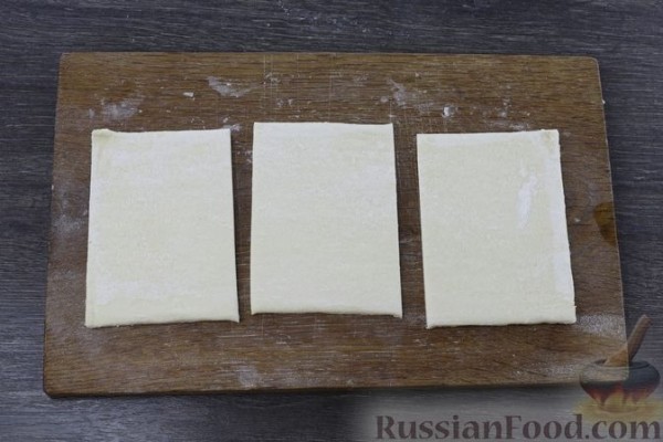 Слойки с креветками
