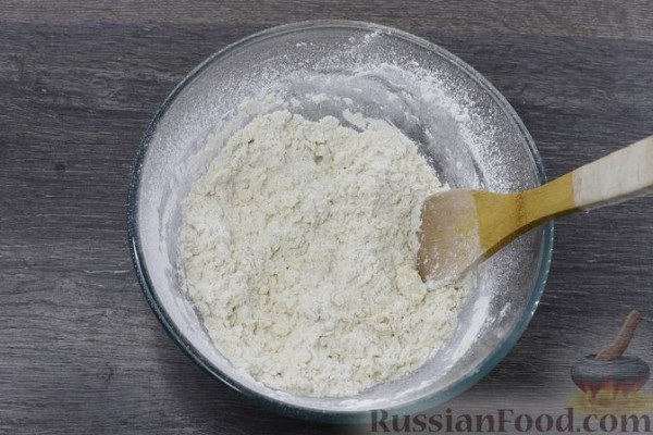 Песочный пирог с голубикой