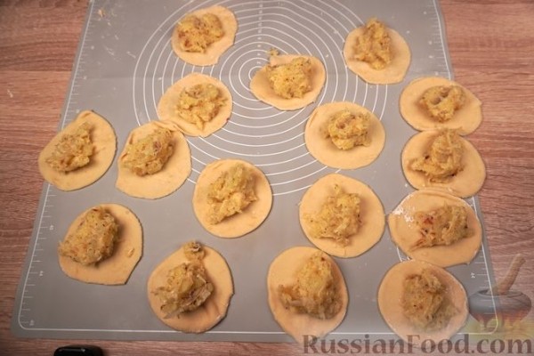 Польские пероги с картофелем и сыром